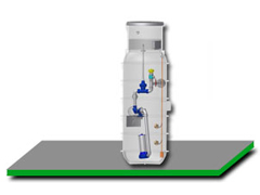 ایستگاه های پمپاژ فاضلاب Hydro-Vacuum